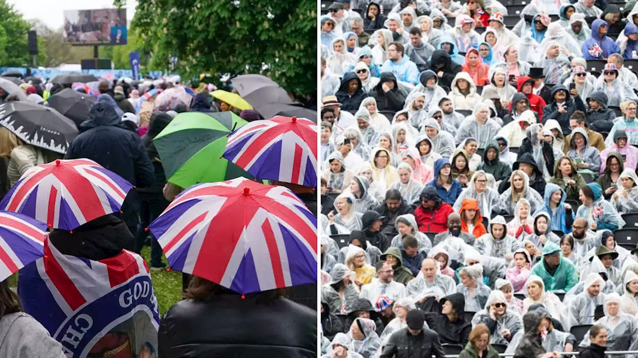 Long to rain over us: Coronation weekend wash out as Met Office warns of thunderstorms