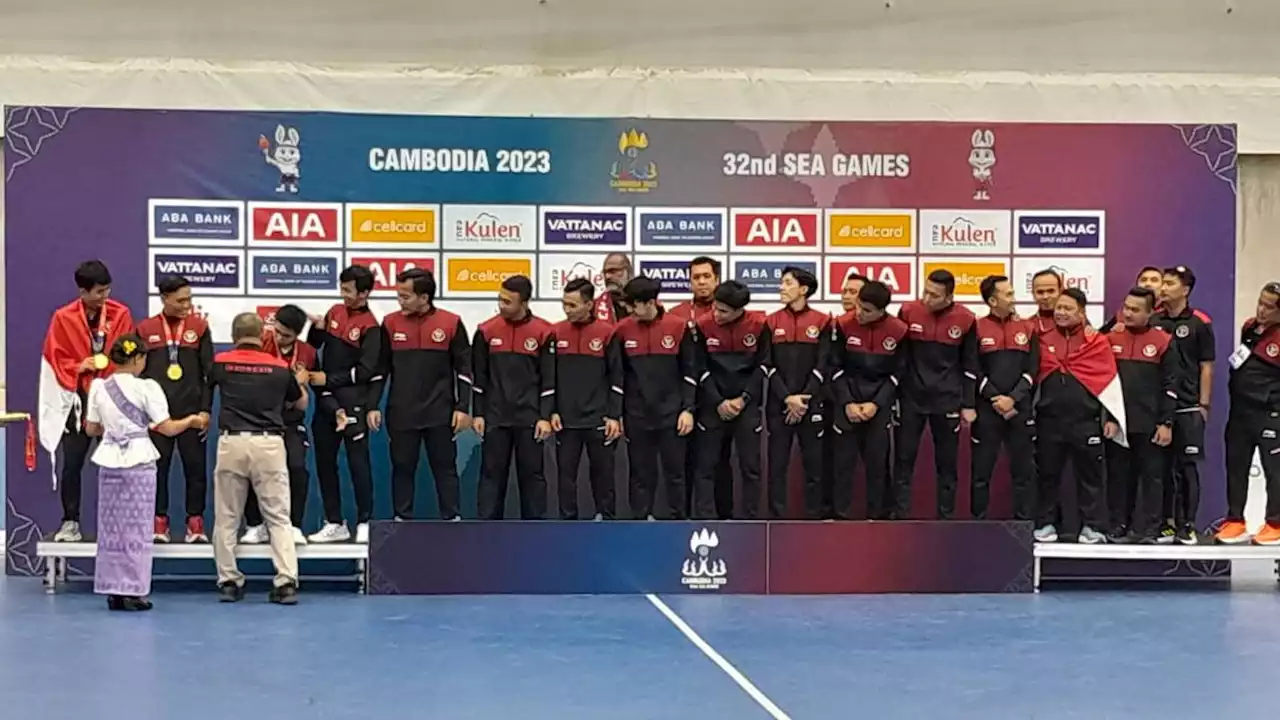 Timnas Hoki Indoor Indonesia Cetak Sejarah Raih Emas di SEA Games 2023, Hentikan Dominasi Malaysia