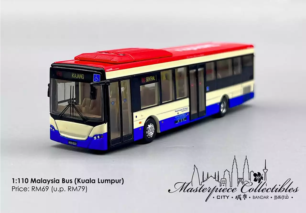 You Can Buy A Miniature Rapid KL Bus At The Upcoming Malaysia Diecast Expo 2023