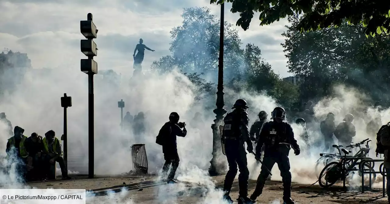 Les syndicats de police demandent une loi anti-casseurs à Emmanuel Macron