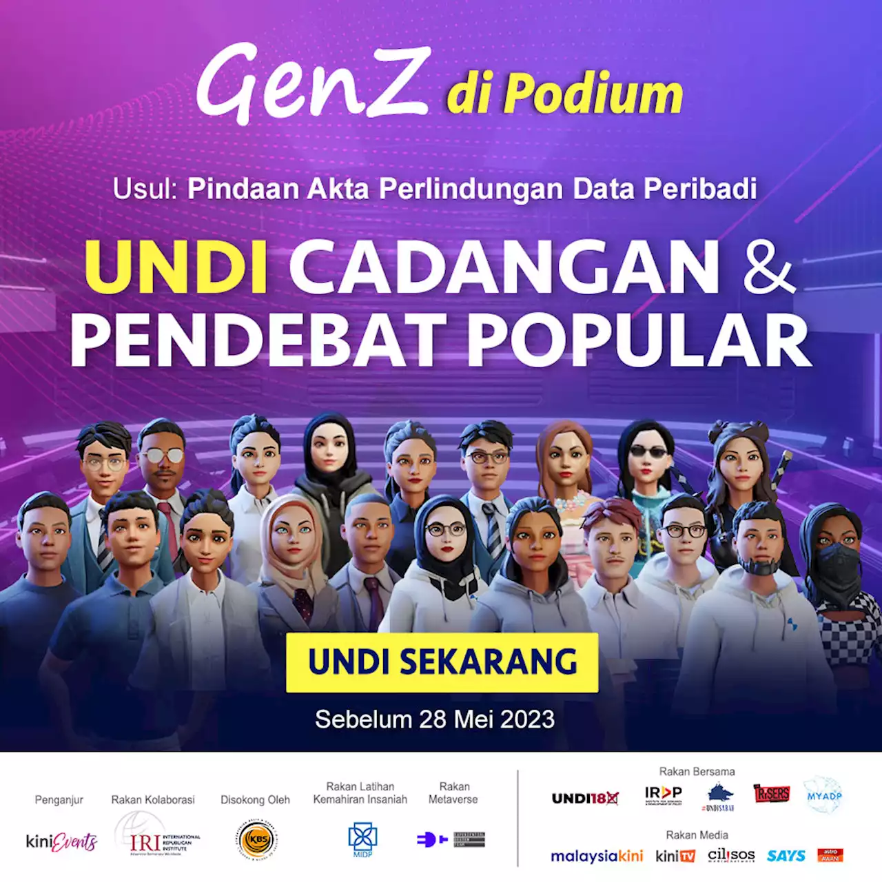 GenZ @ the Podium 2023 Voting