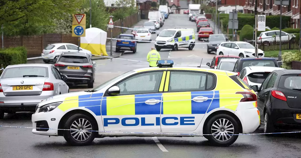 Forensic tent in place on street after stabbing