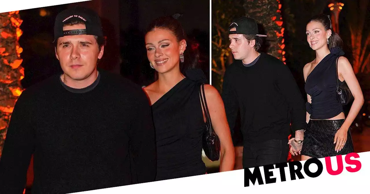 Brooklyn Beckham and Nicola Peltz stylishly match outfits on Miami date night