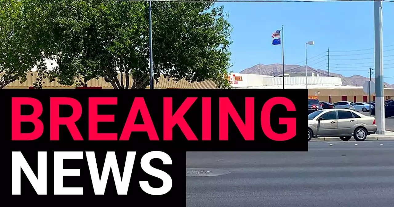 Middle school on lockdown after adult shot on campus in Las Vegas