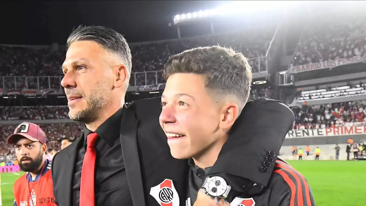 La emoción de Bastian Demichelis tras el triunfo de River en el Superclásico