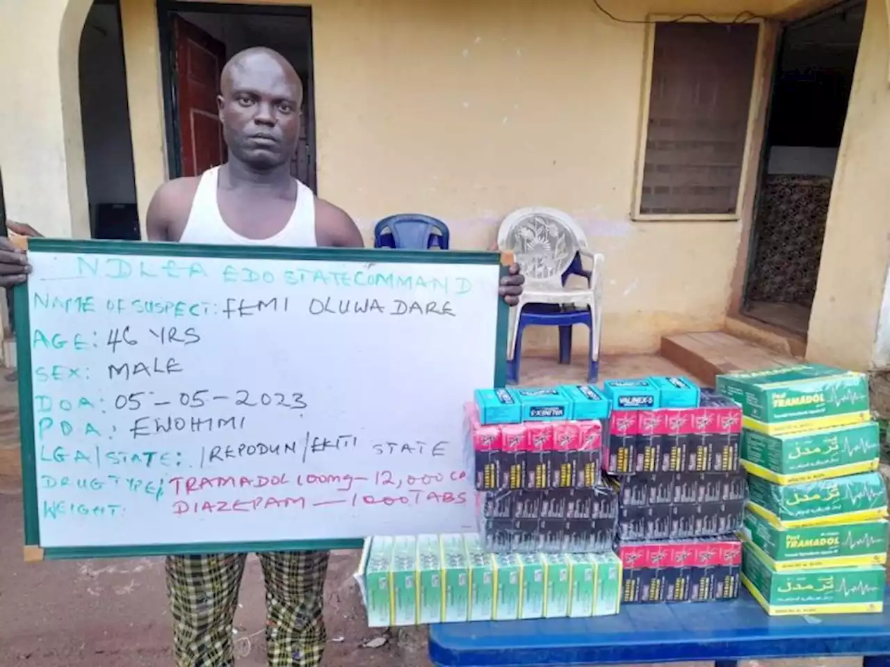 NDLEA intercepts 21,800 tramadol tablets, others