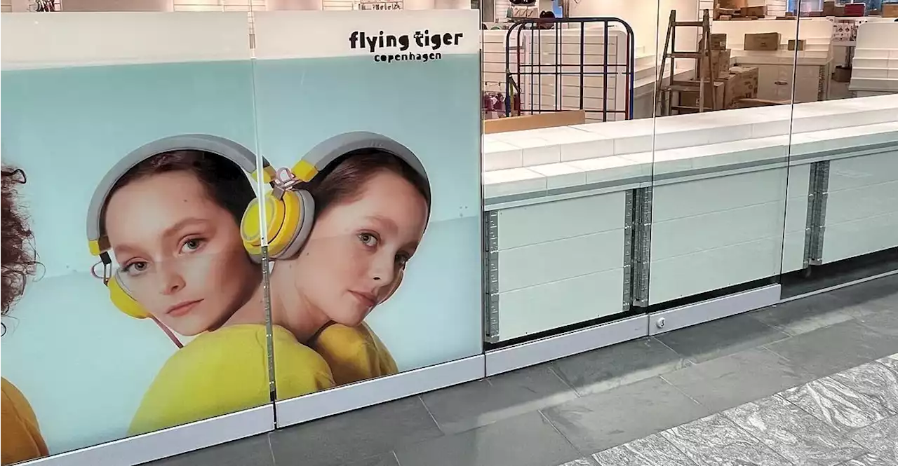 'Flying Tiger' eröffnet Mitte Mai im Atrium