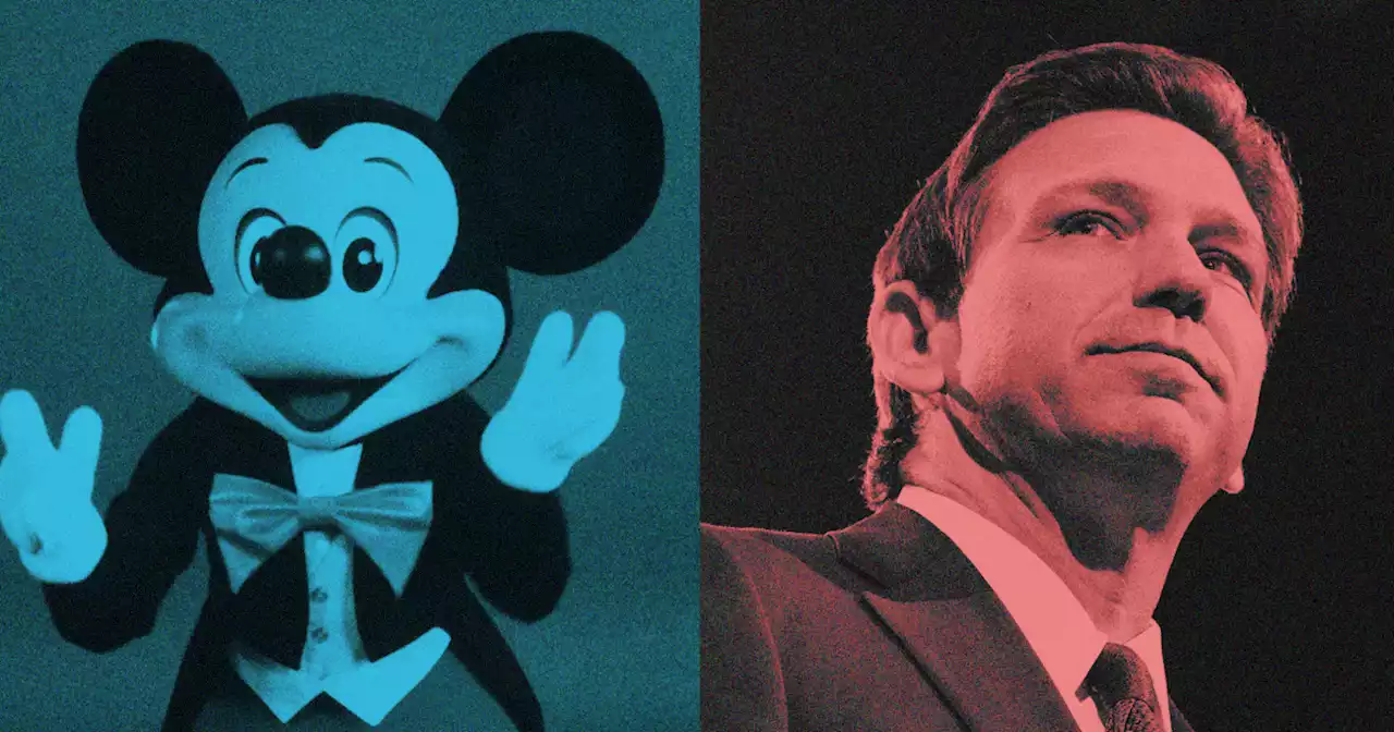 Ron DeSantis bets big on his Disney feud