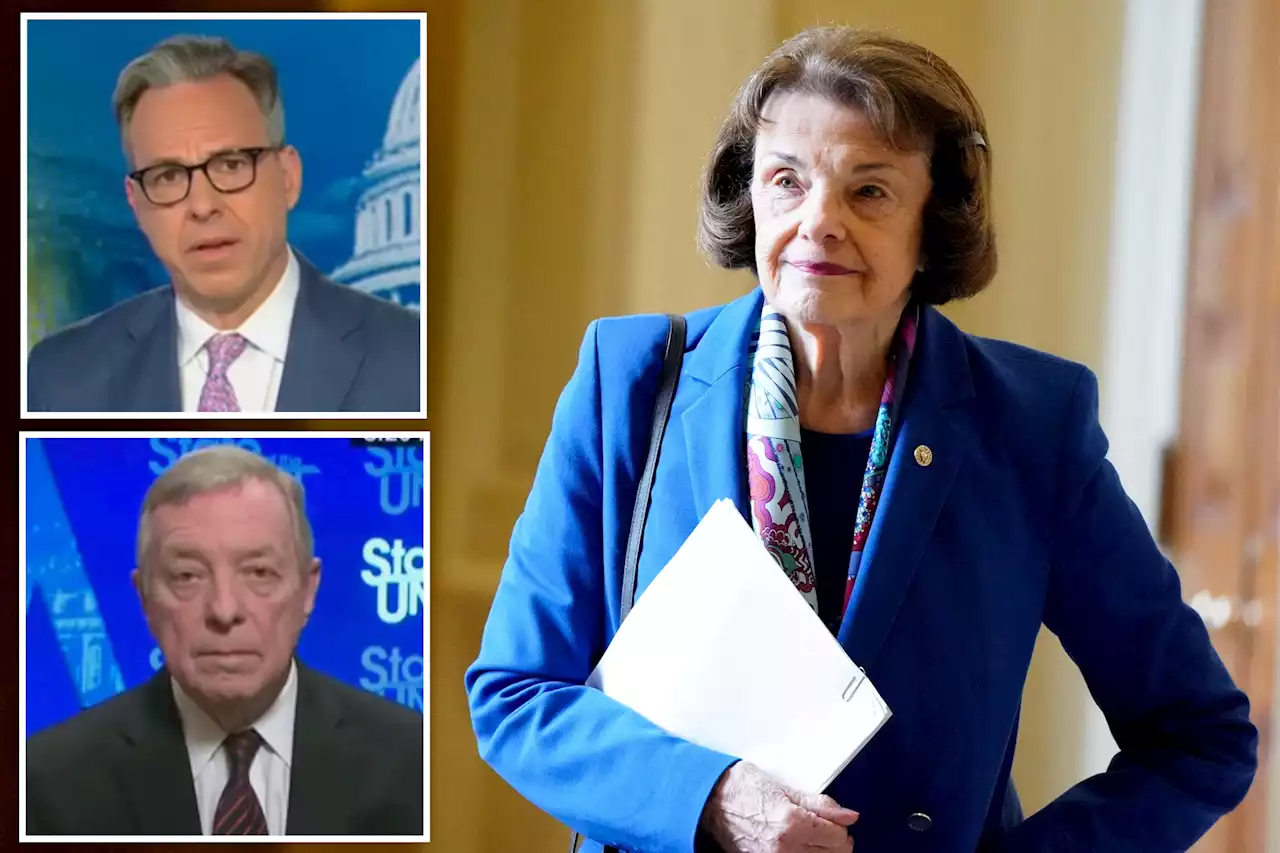 CNN’s Jake Tapper pushes Senate Judiciary chair Durbin on Feinstein