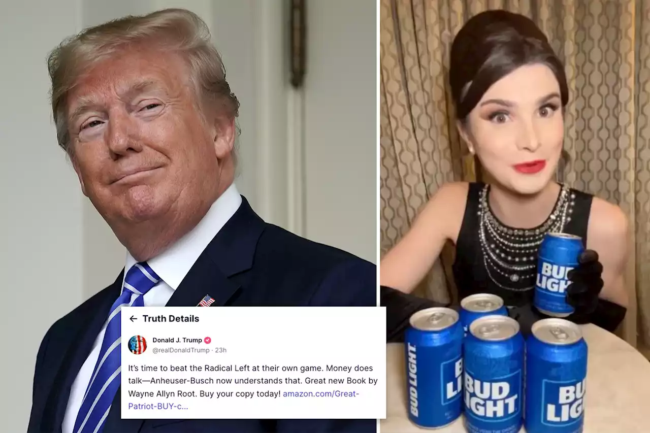 Trump on Bud Light controversy: ‘Money does talk — Anheuser-Busch now understands that’