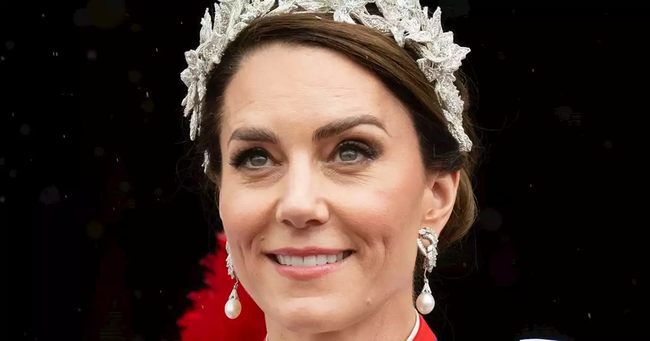 Kate's Coronation dress finally seen in full - with last minute addition spotted