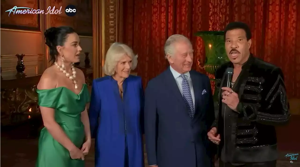 King and Queen make unexpected American Idol cameo with Katy and Lionel