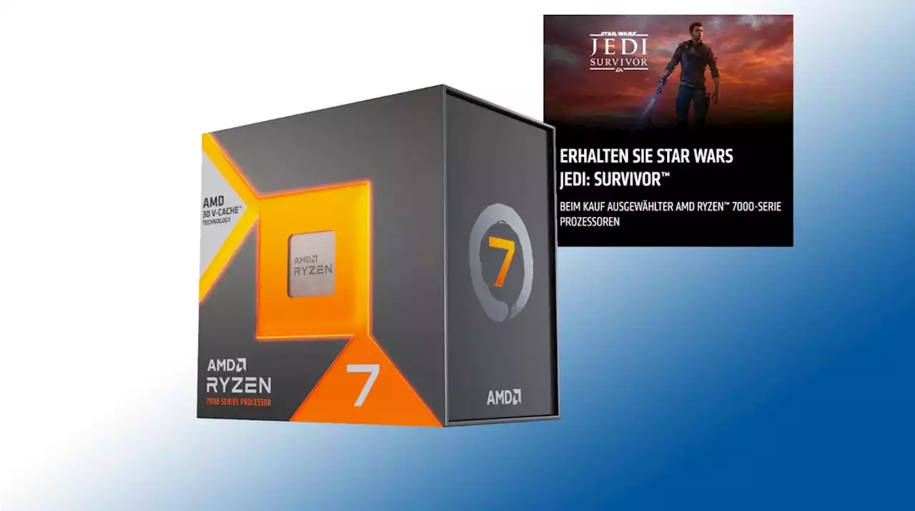 Gaming-CPU nie günstiger: Ryzen 7 7800X3D + Star Wars Jedi Survivor hier für nur noch 466 Euro