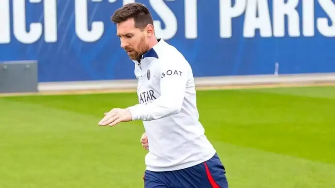 Messi volvió a los entrenamientos en el PSG