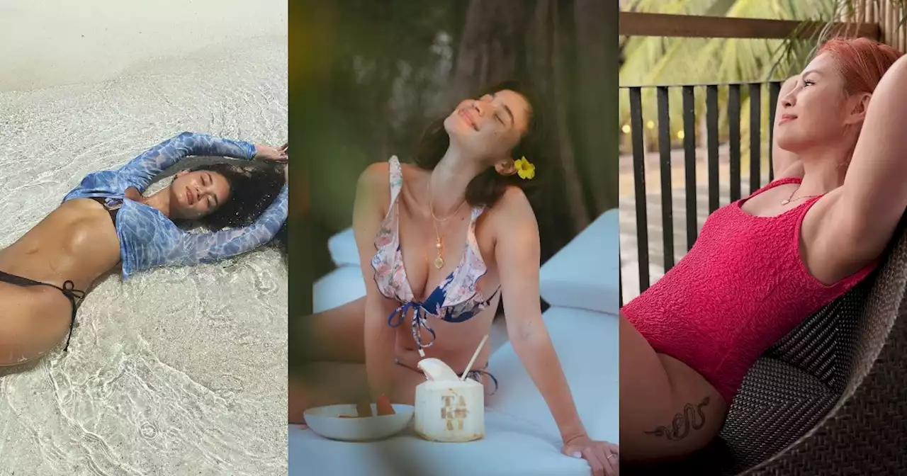 LIST: These Filipino celebrities are enjoying the summer sun in their sizzling swimwear