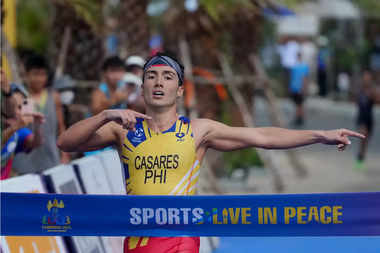 Casares still triathlon king as PH extends SEA Games reign