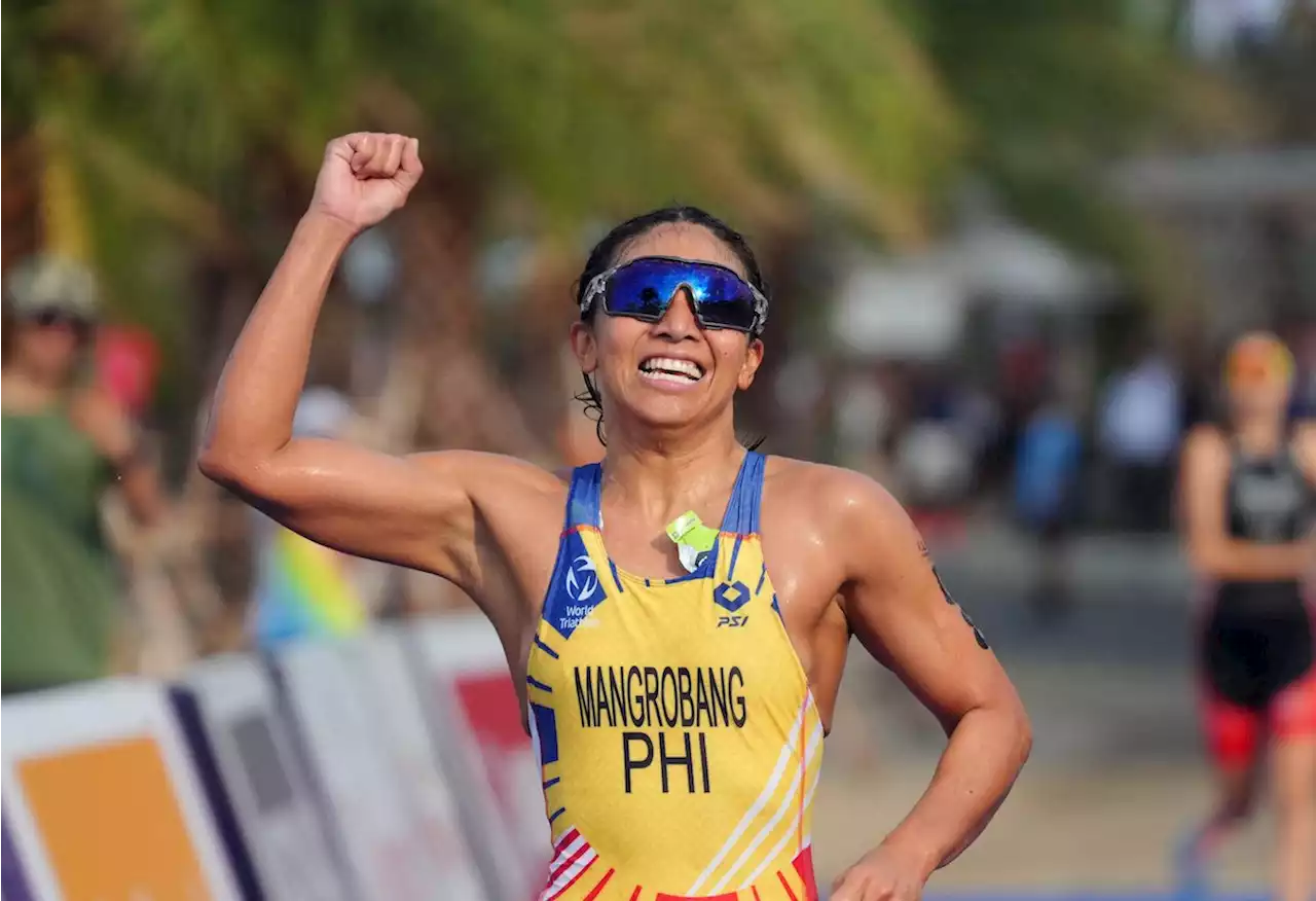 Four-peat denied as Kim Mangrobang settles for women's triathlon silver