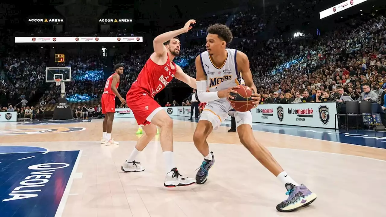 Betclic Elite: un Wembanyama de gala régale Bercy avant son départ en NBA