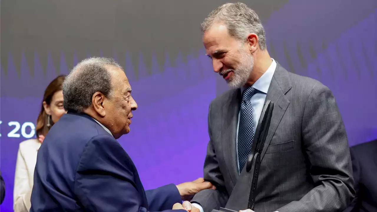 Felipe VI entrega el Premio de la Paz y la Libertad a Andrew Young