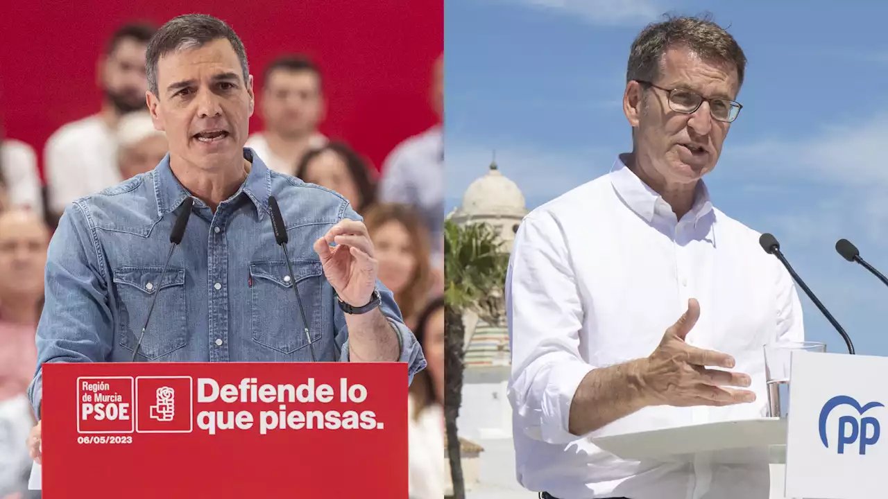 Sánchez y Feijóo darán la batalla del 28M con actos centrales en Valencia