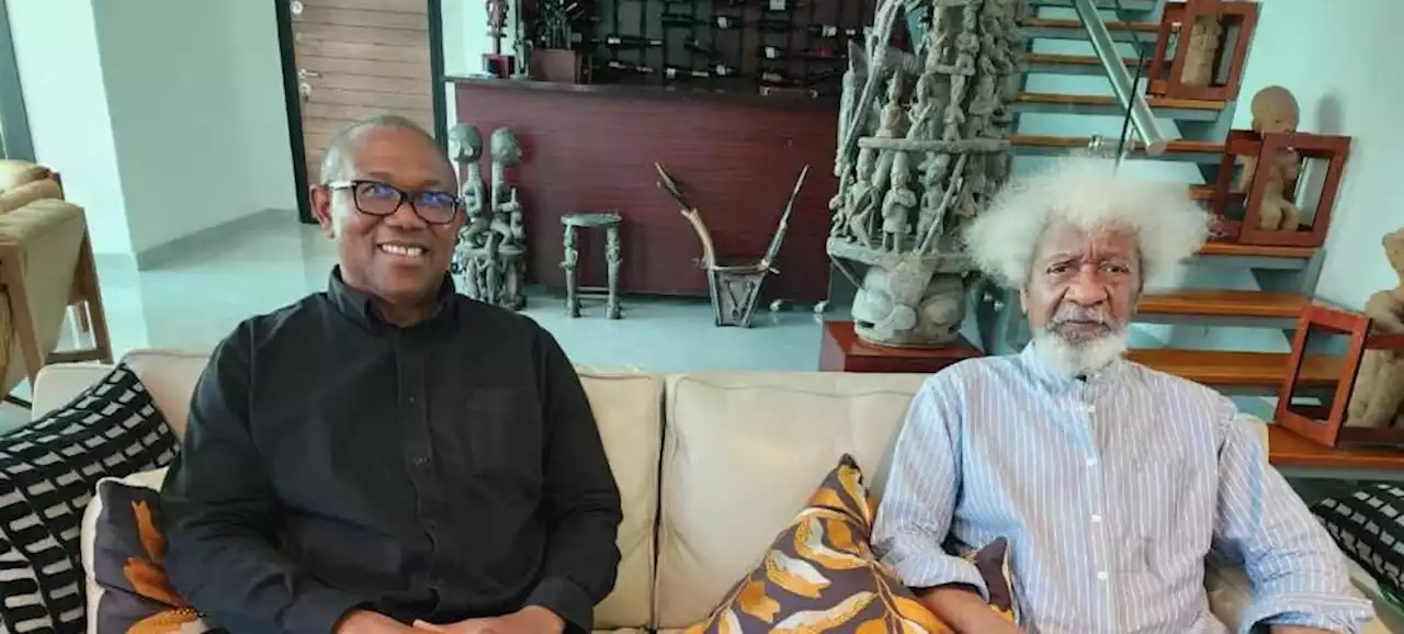 I Never Met Peter Obi For Reconciliation, Rather He Apologised Several Times For The Misconduct Of His Followers —Soyinka | Sahara Reporters