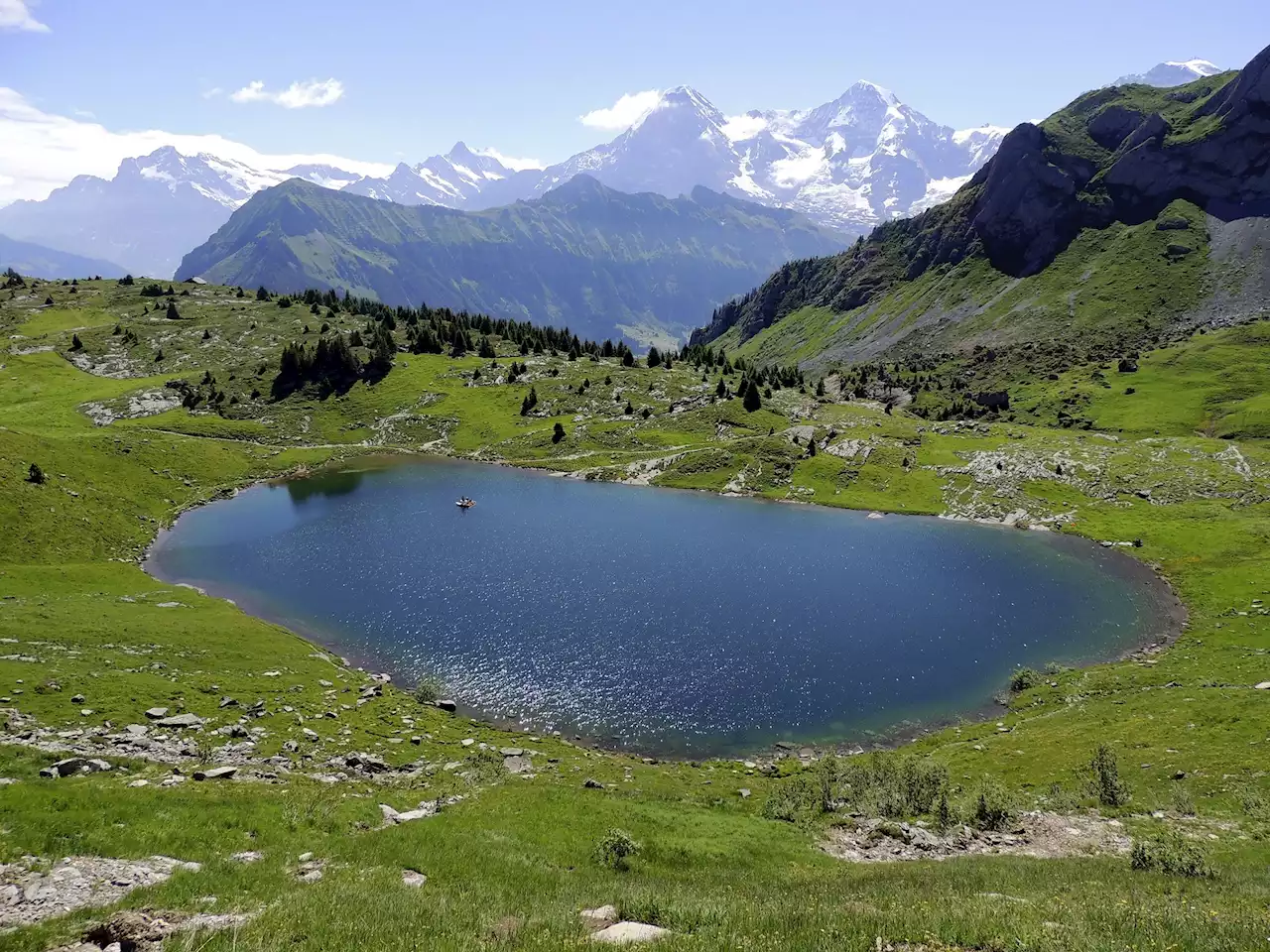 Trockenheit ist überwunden, Schweizer Seen sind voll - Schweizer Bauer