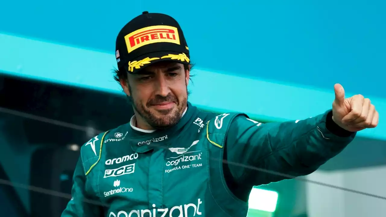 Aston Martin alucinó con Fernando Alonso en Miami: 'Es increíble, por eso le queríamos'