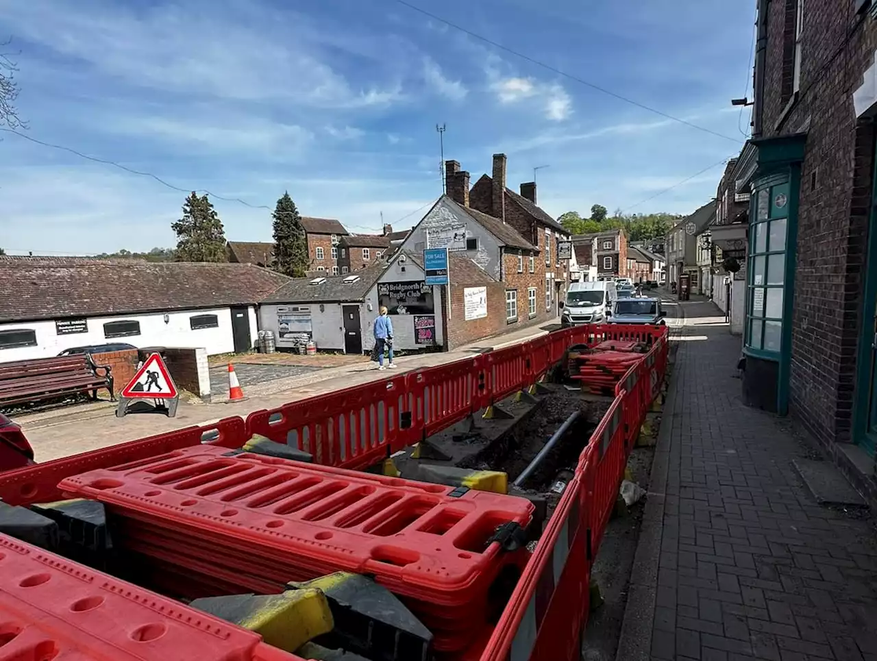 Unpopular gas works in Bridgnorth street extended by another three weeks