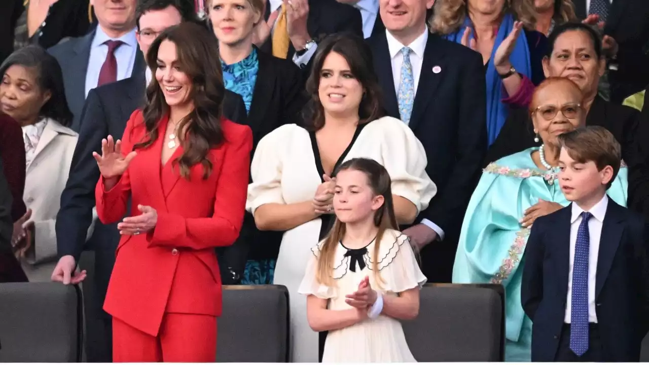 'Adorable': Princess Charlotte and Prince George upstage grandparents