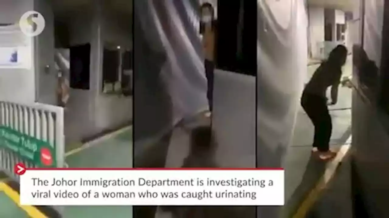 Johor Immigration Dept probing incident of woman caught urinating behind closed CIQ counter