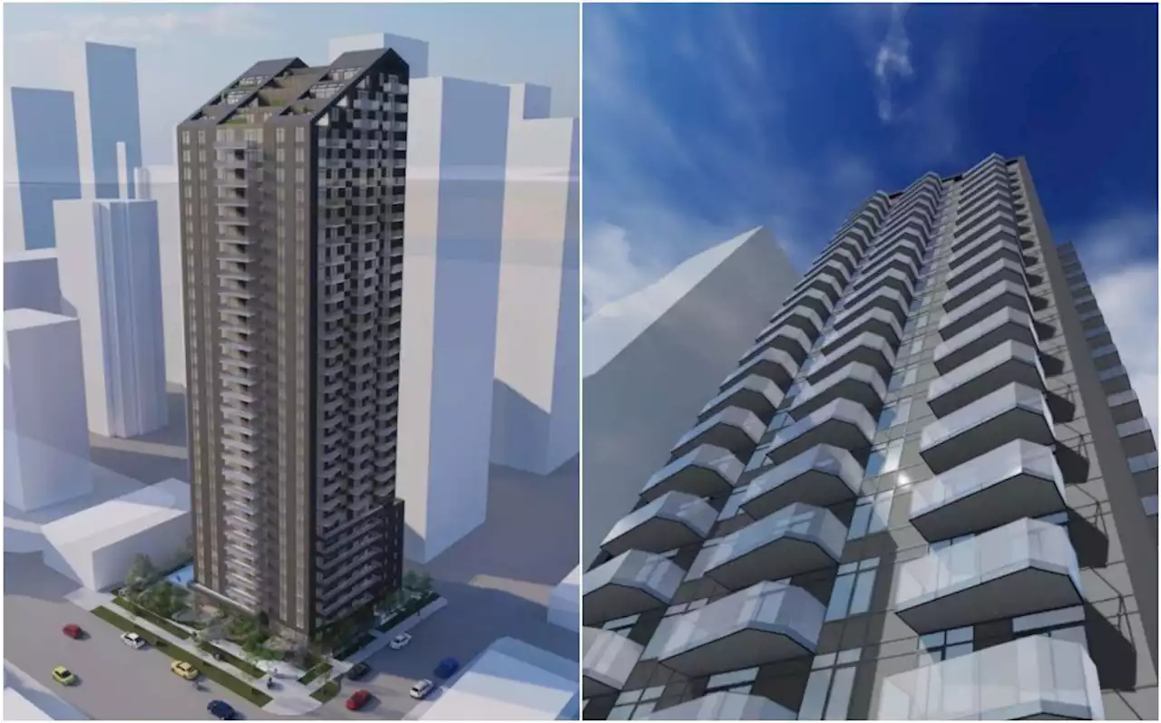 Strand, Intracorp Propose 34-Storey Rental in Vancouver West End