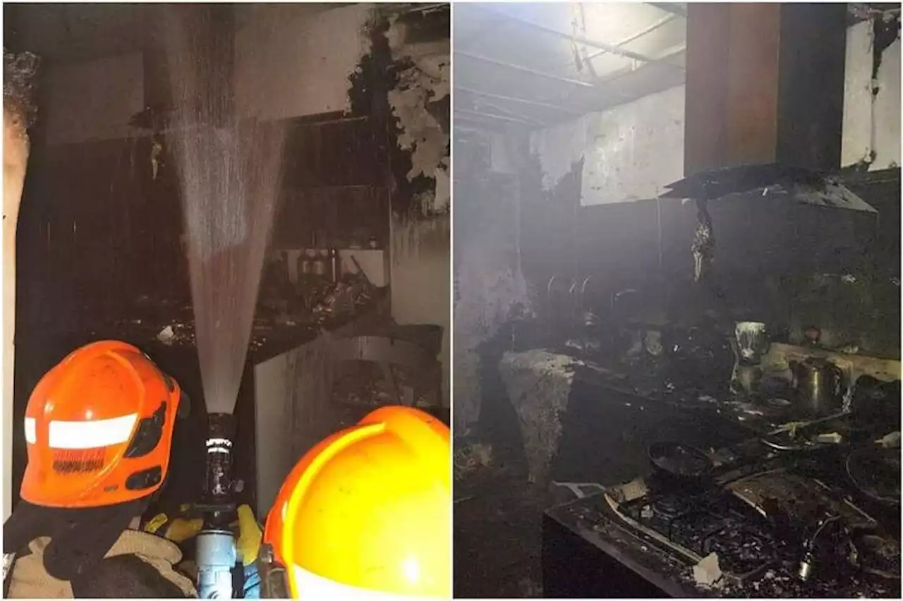 35 residents evacuated after kitchen in Pasir Ris flat catches fire