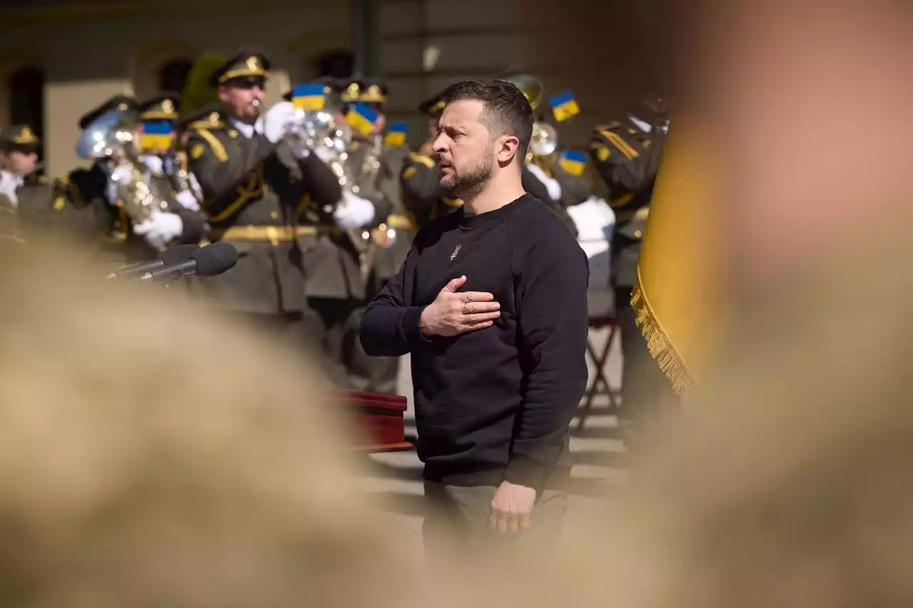 Guerre en Ukraine : la Russie sera vaincue « de la même manière » que le nazisme, avertit Zelensky