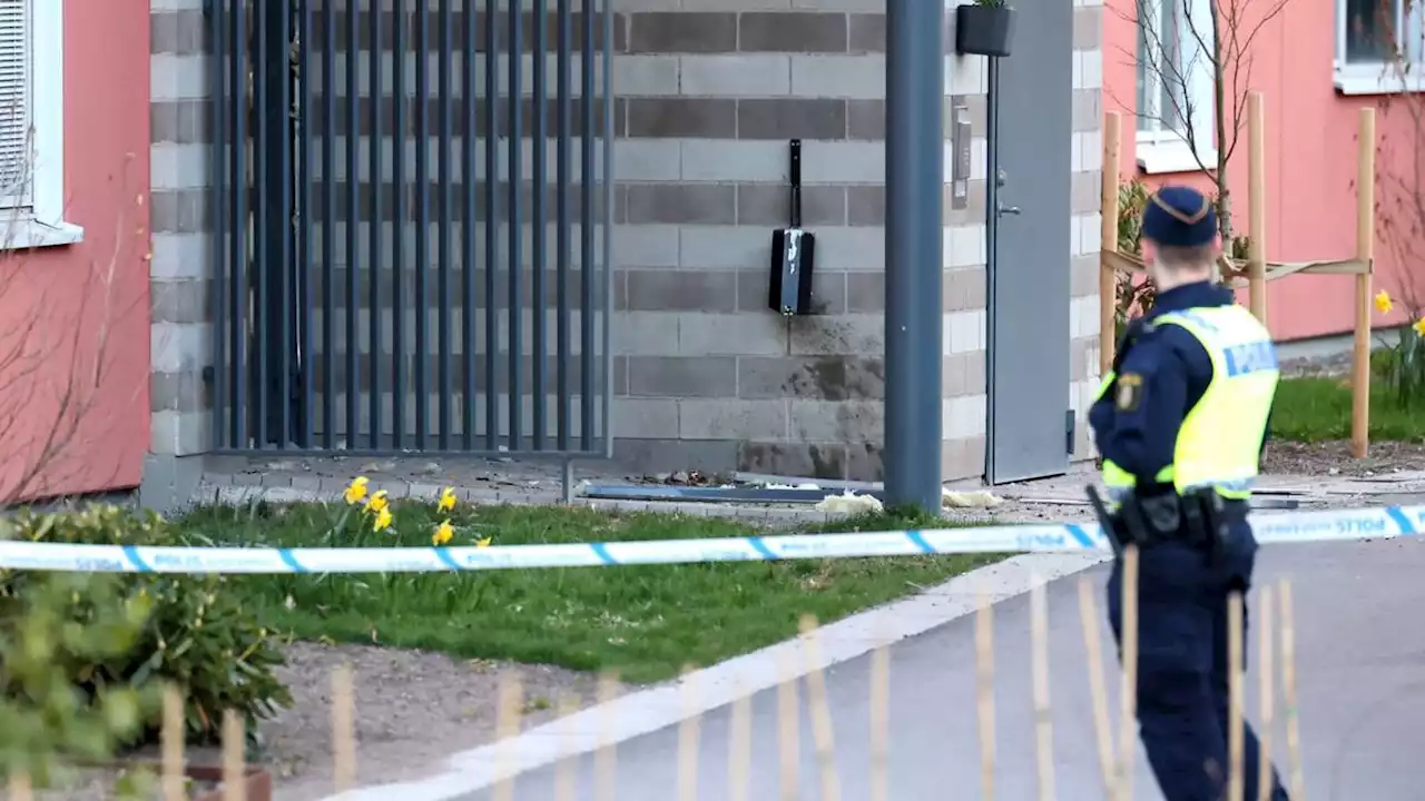 Explosion i Norsborg – nationella bombskyddet på plats