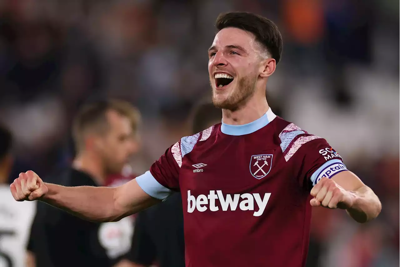 Declan Rice reveals extra motivation against 'biggest club in the world' Man United