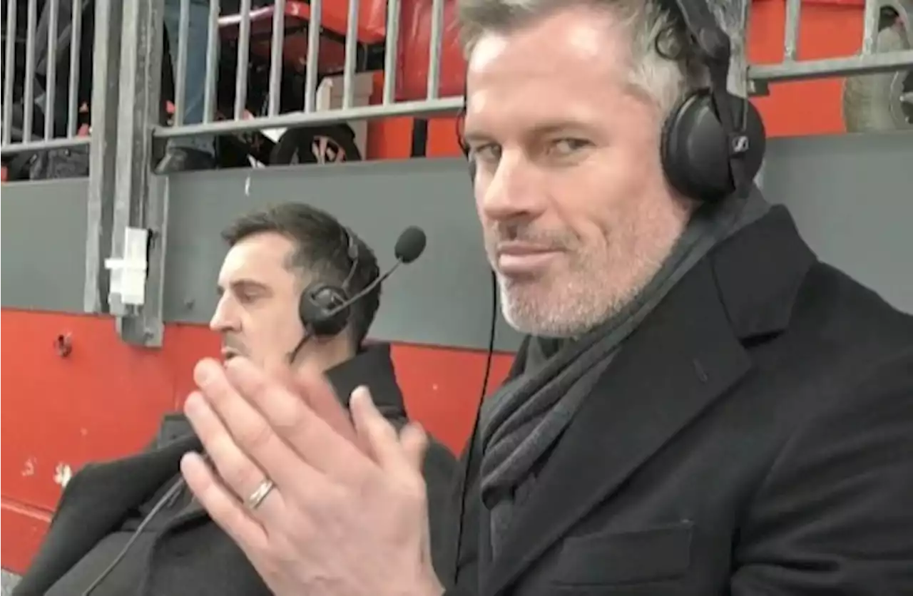 Jamie Carragher mocks Gary Neville for blaming Manchester United defeat on Glazers