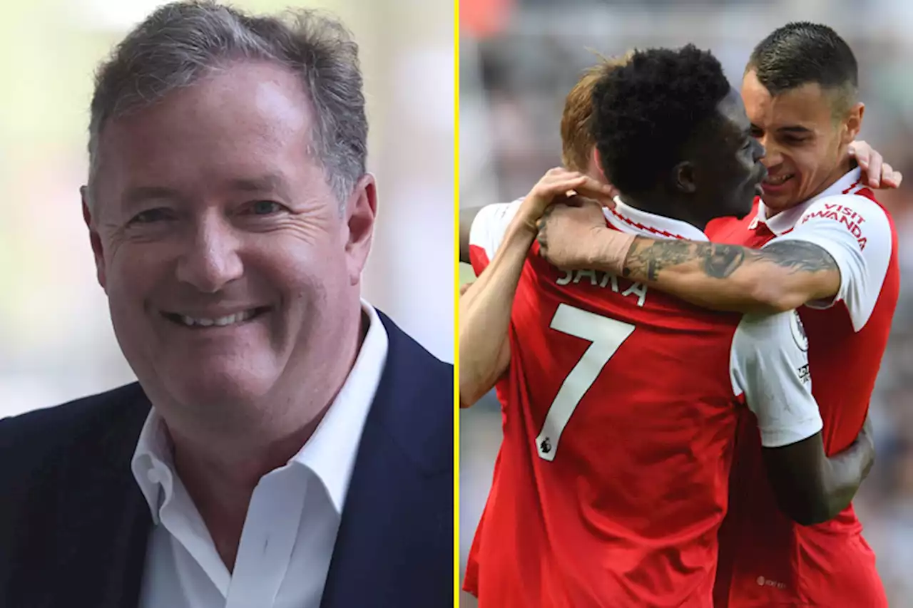 Piers Morgan makes dramatic U-turn after claiming Arsenal had BOTTLED Premier League title