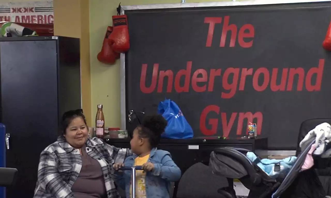 Kashechewan flood evacuees visit Underground Gym