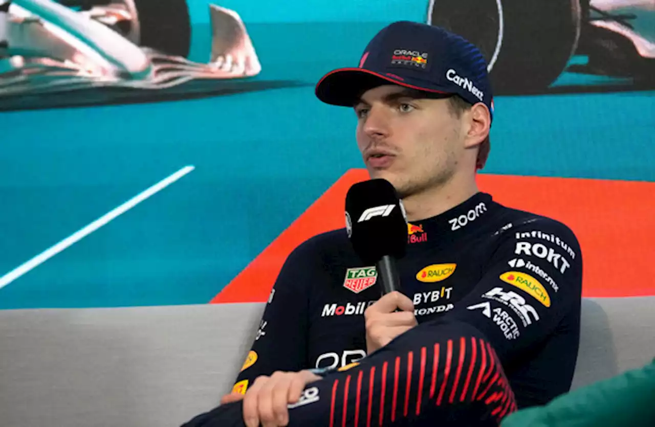 Verstappen claims Miami fans only booed him because of his success