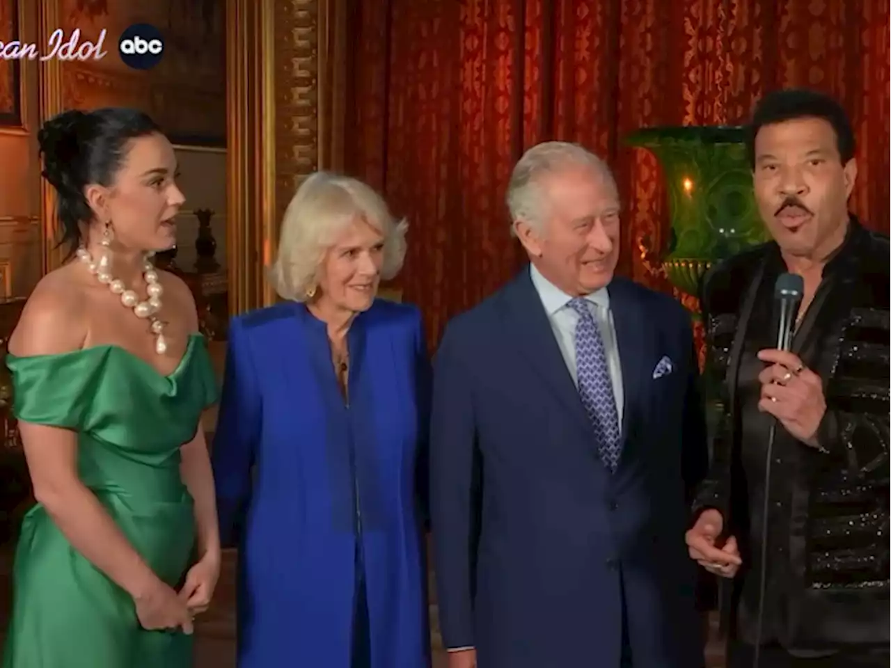 King Charles, Camilla make virtual appearance on 'American Idol'