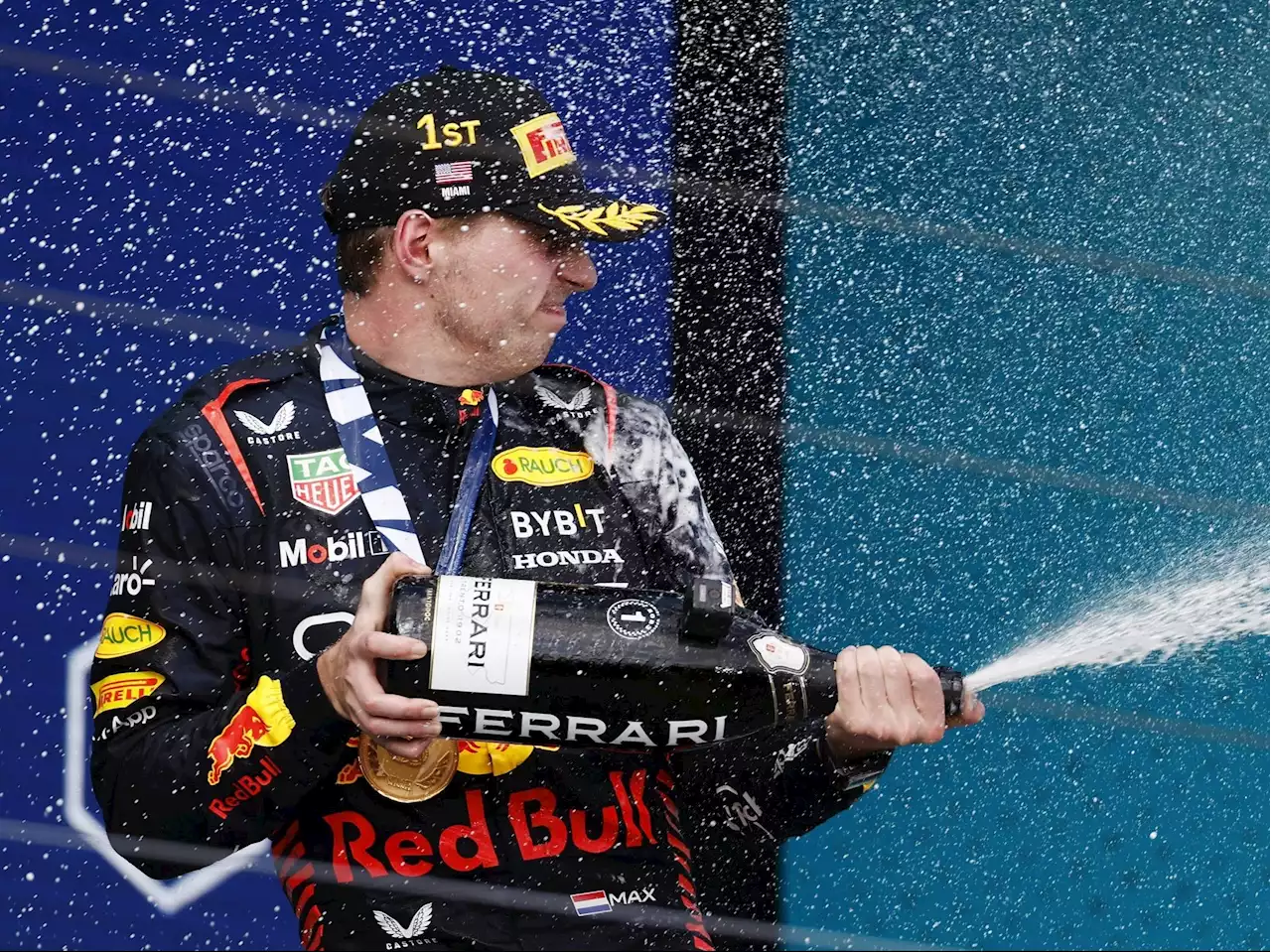 Max Verstappen leads rampaging Red Bulls to one-two finish in Miami