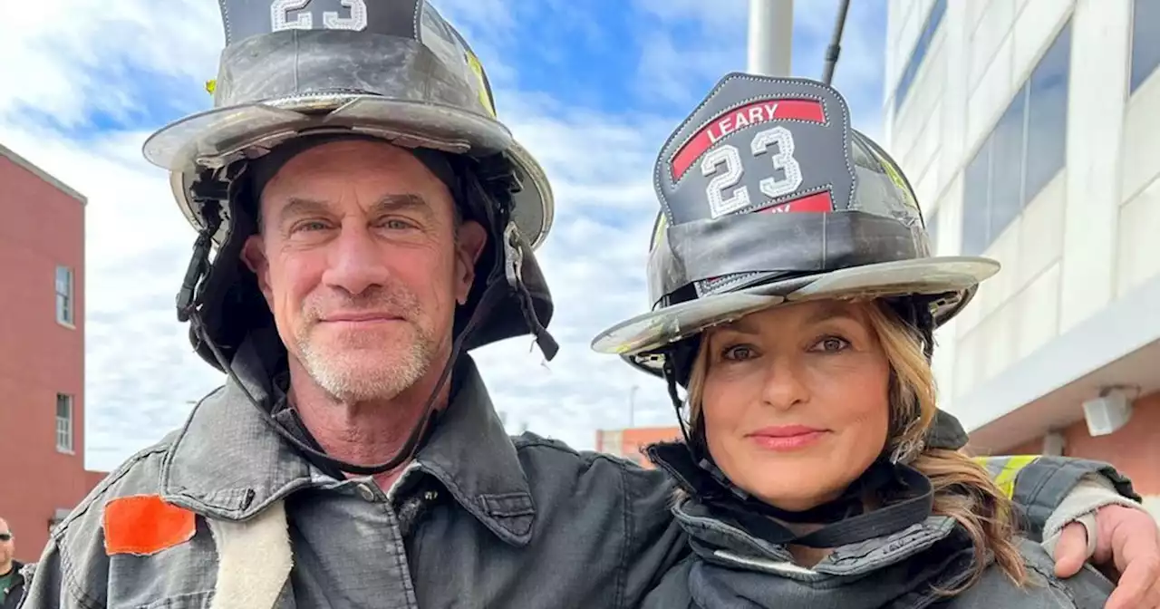 The inspiring reason Mariska Hargitay and Chris Meloni dressed as firefighters