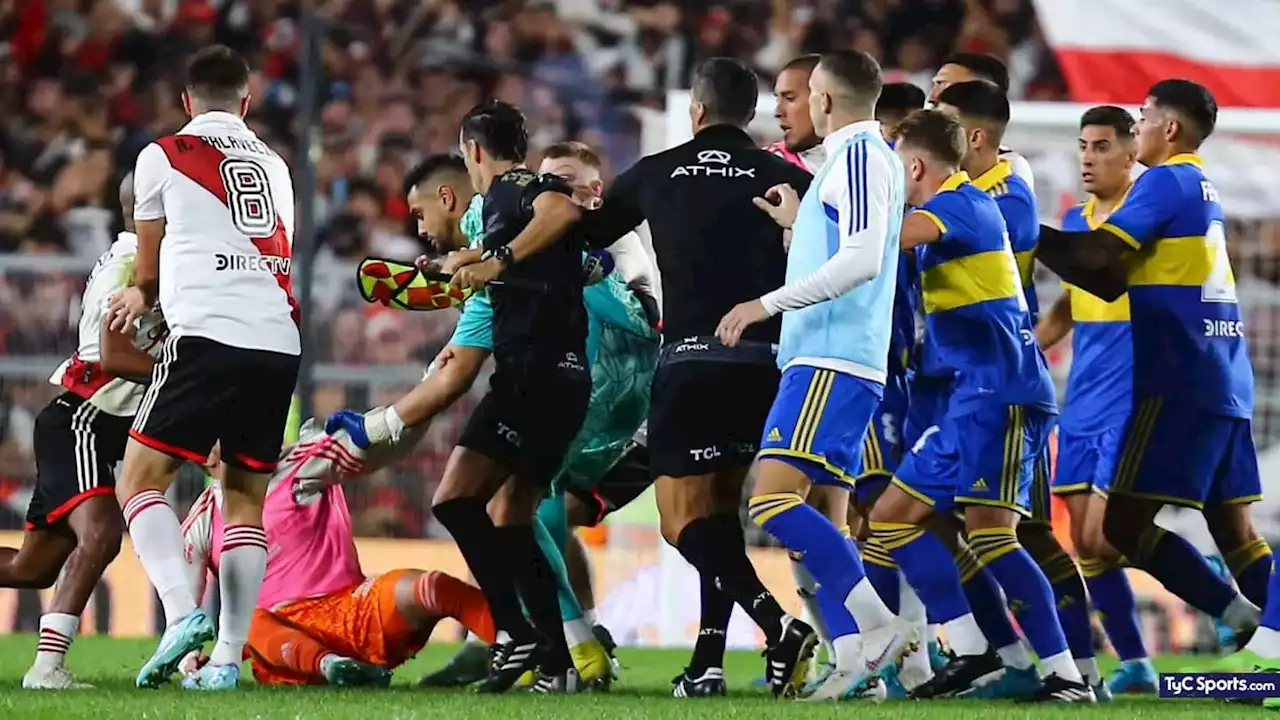 QUÉ PASÓ en el ESCÁNDALO entre RIVER y BOCA, segundo a segundo - TyC Sports