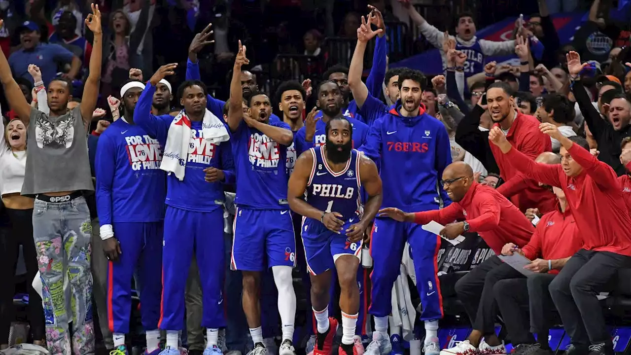 James Harden nails game-winning three-pointer in OT as 76ers even series with Celtics