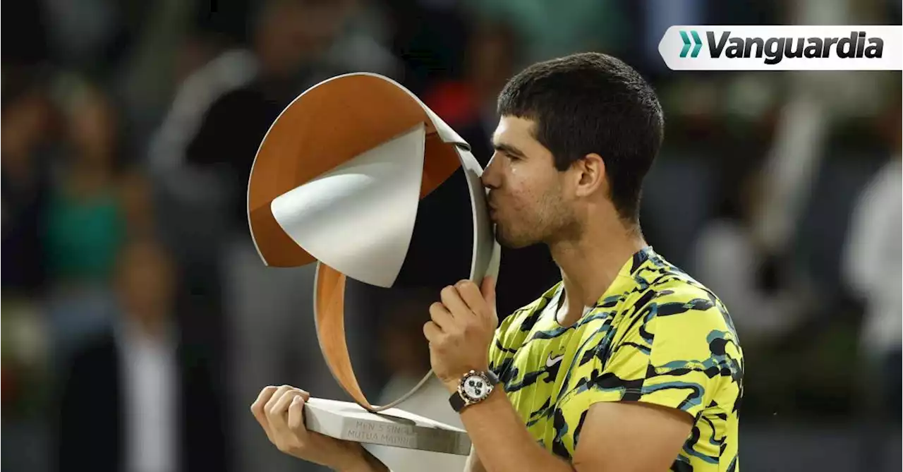 Carlos Alcaraz venció a Jan Lennard Struff y se coronó por segunda vez en el Masters 1000 de Madrid