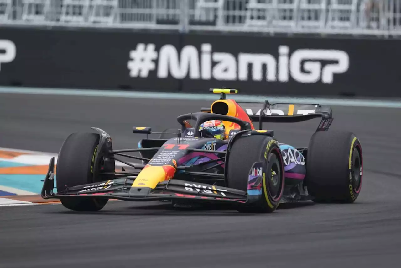 Checo pudo haber hecho más en Miami: critica prensa actuación del piloto mexicano