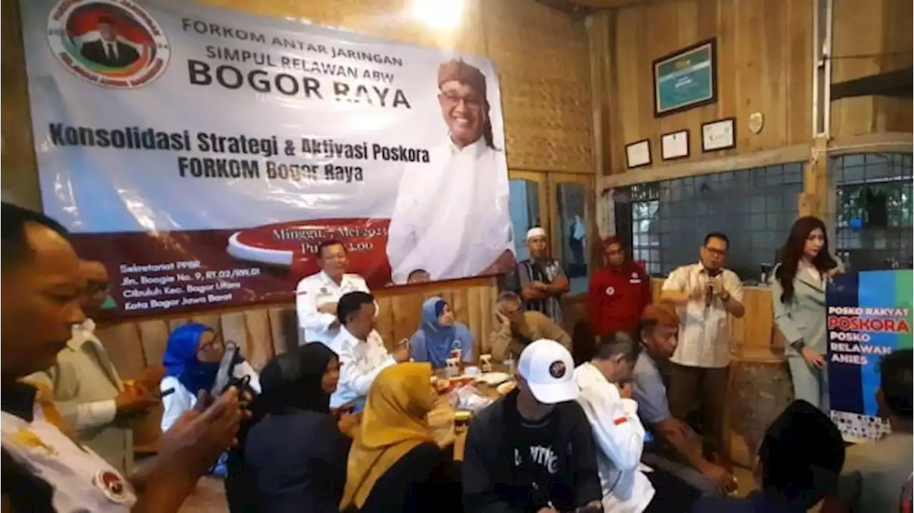 Puluhan Komunitas Relawan Pro Prabowo di Bogor Raya Pindah Haluan Dukung Anies Baswedan