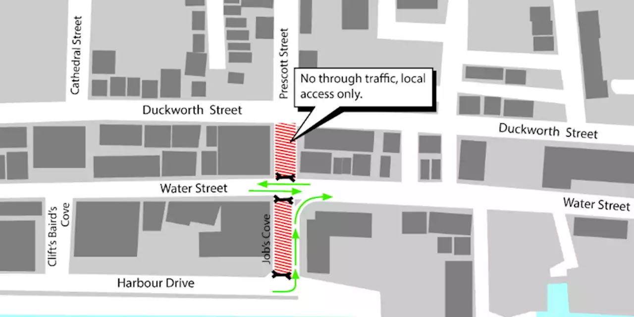 Delays Expected as Construction Begins on Prescott Street in St. John’s