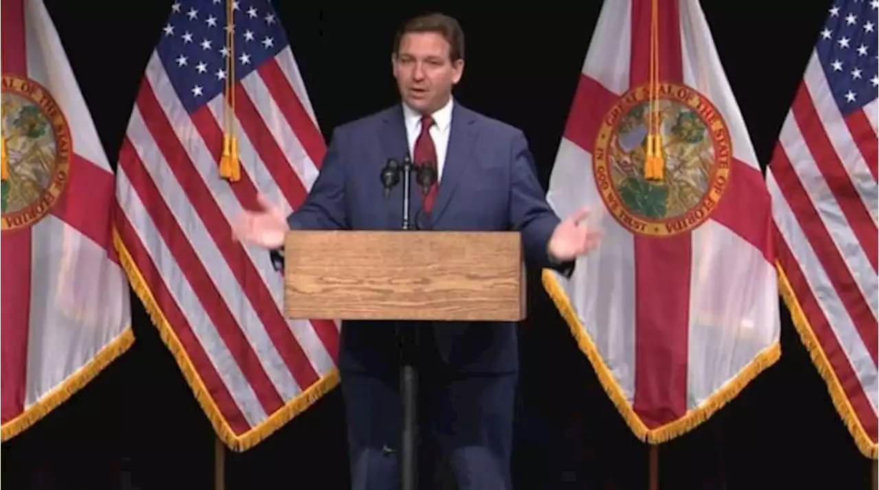 LIVE: Gov. DeSantis holds news conference at Brooksville flight academy