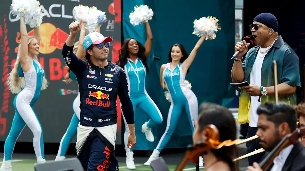 Drivers speak out over rappers, cheerleaders on grid